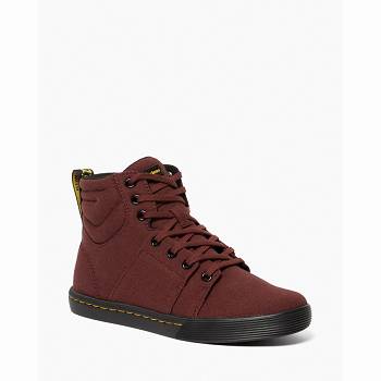 Dr Martens Rozarya Platene - Cervene Casual Obuv Damske, D375SK